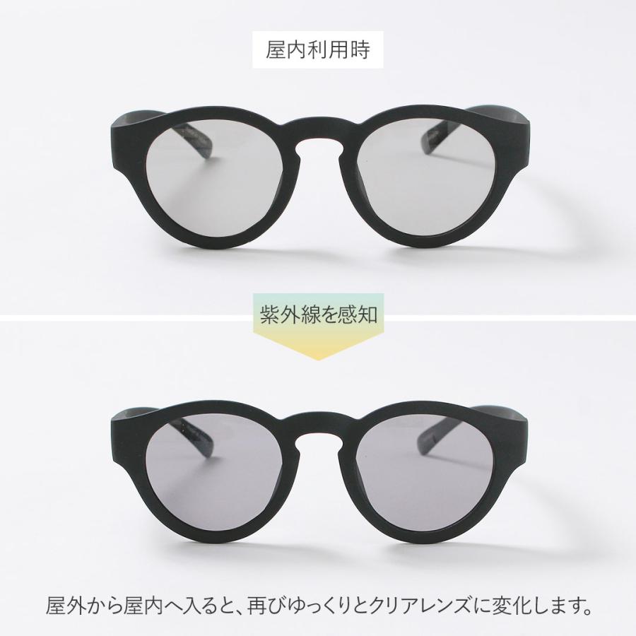 JUGAAD14（ジュガード14） ハーバー グリップマット サングラス フレンチスタイル ボストンフレーム 日本製 / 偏光調光レンズ | Jugaad14 | 08