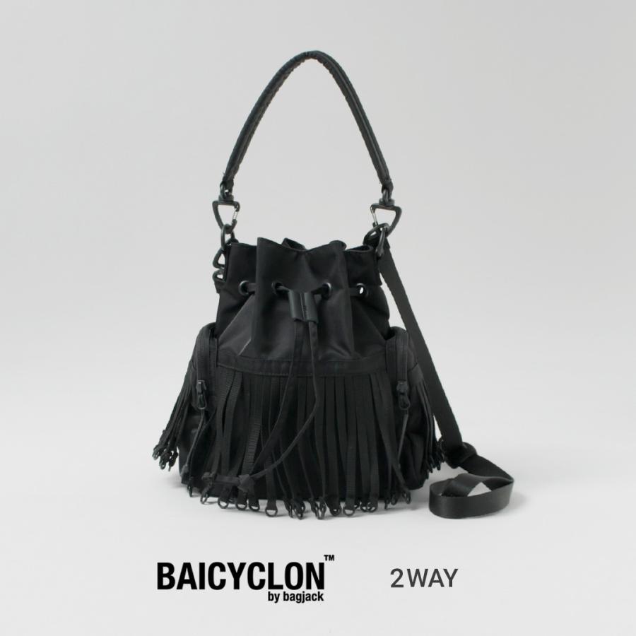 BAICYCLON BY BAGJACK（バイシクロン バイ バッグジャック）  BCL-126 テープフリンジ ドローストリングバッグ 撥水 2WAY | BAICYCLON by Bagjack