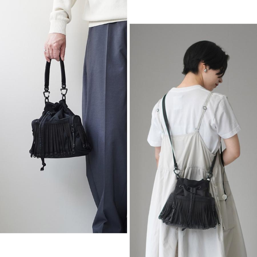 BAICYCLON BY BAGJACK（バイシクロン バイ バッグジャック）  BCL-126 テープフリンジ ドローストリングバッグ 撥水 2WAY | BAICYCLON by Bagjack | 11
