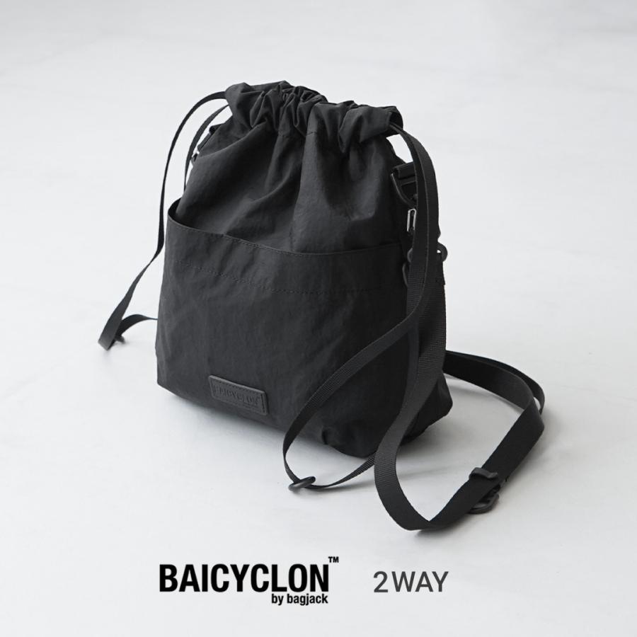 BAICYCLON BY BAGJACK（バイシクロン バイ バッグジャック） BCL-114 ドローストリングバッグ 撥水 2WAY / メンズ レディース | BAICYCLON by Bagjack