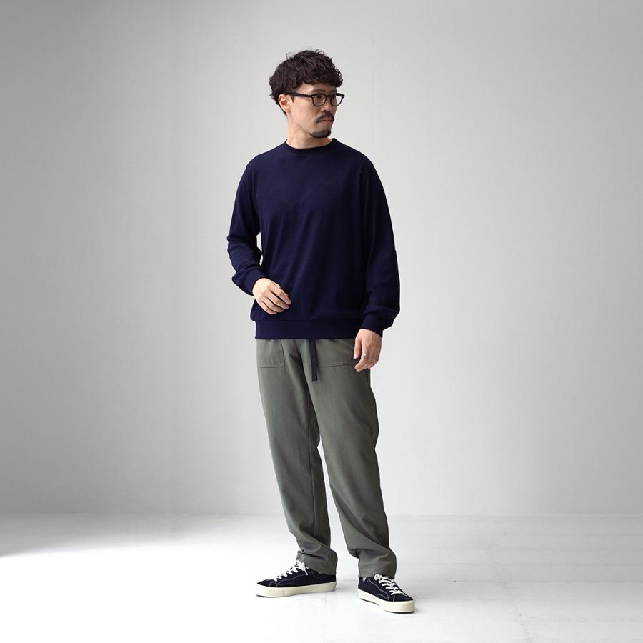 KEMA DESIGNS（ケマデザインズ） ウォッシャブルウール エルボーパッチ ニットTee / メンズ カットソー トップス 日本製 | kema designs | 06