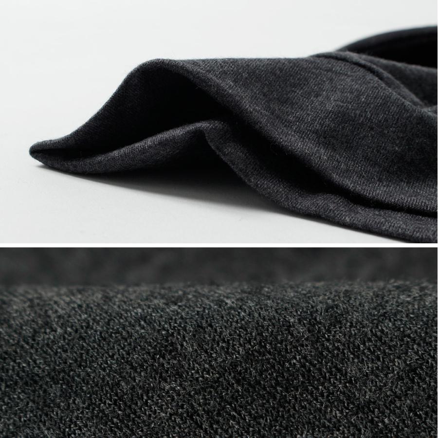 KEMA DESIGNS（ケマデザインズ） ウォッシャブルウール エルボーパッチ ニットTee / メンズ カットソー トップス 日本製 | kema designs | 08