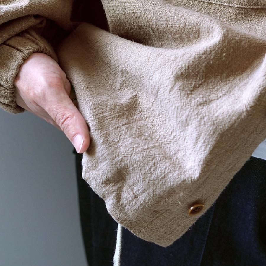 KEMA DESIGNS（ケマデザインズ） 綿麻 アンイーブン ビーチパーカ 日本製 / メンズ ラミー | kema designs | 08