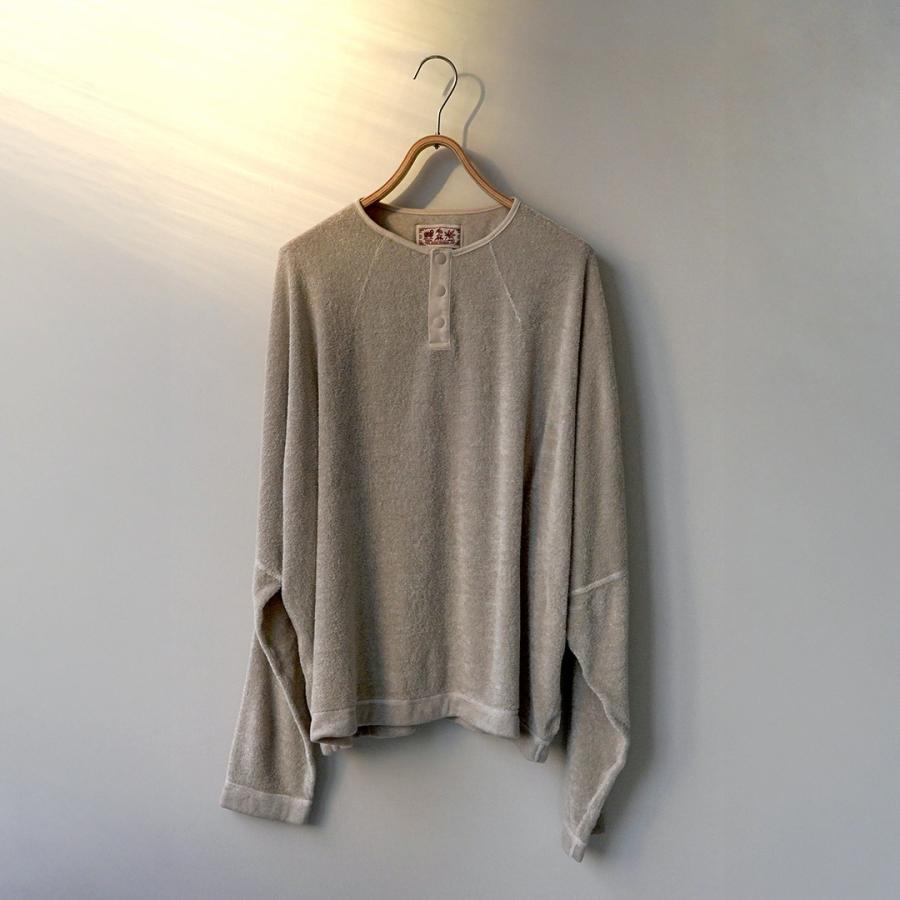 KEMA DESIGNS（ケマデザインズ） リネンパイル ヘンリーネック プルオーバー / 長袖トップス カットソーロンT | kema designs | 05
