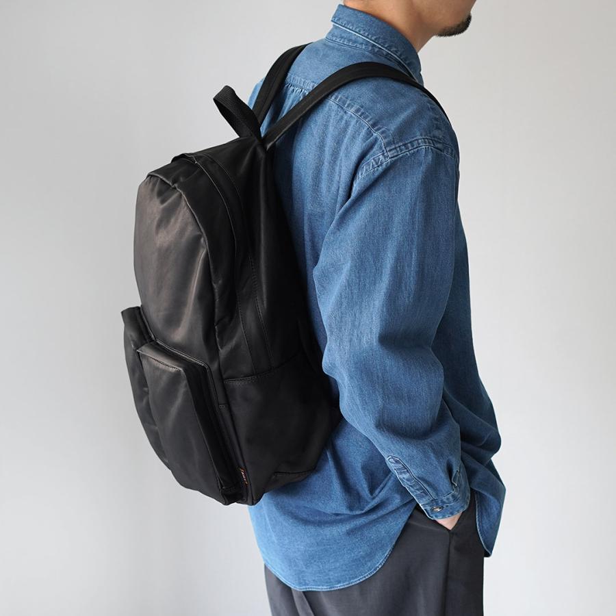 MR.OLIVE（ミスターオリーブ） アーバン デイパック インパーマレザー A4 リュック バックパック 日本製 / メンズ 牛革 本革 | MR.OLIVE | 15