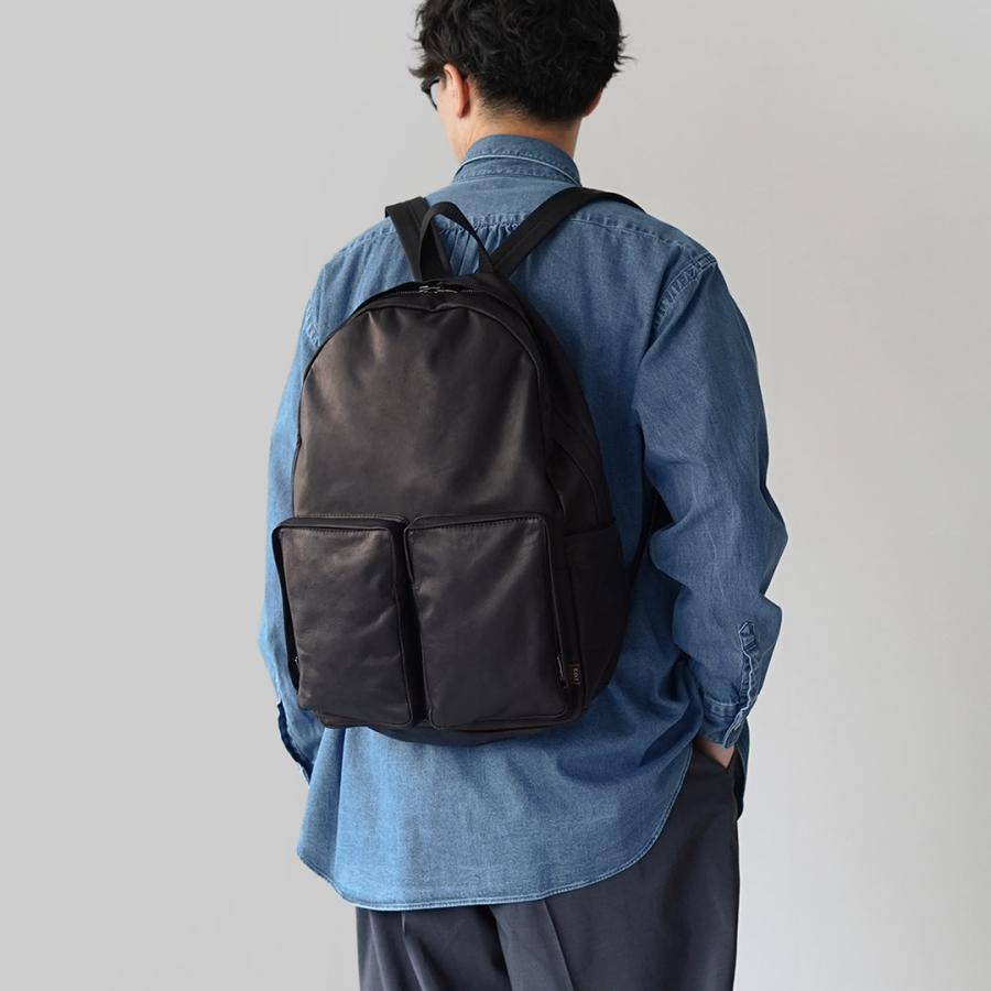 MR.OLIVE（ミスターオリーブ） アーバン デイパック インパーマレザー A4 リュック バックパック 日本製 / メンズ 牛革 本革 | MR.OLIVE | 03