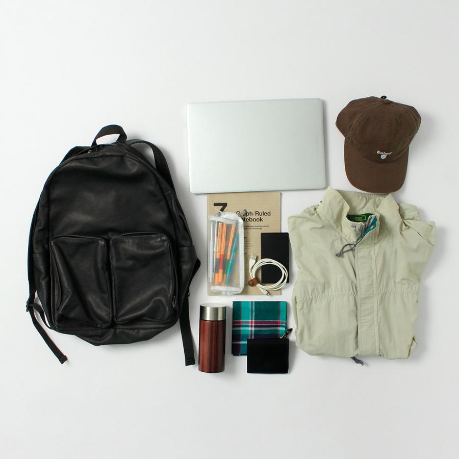 MR.OLIVE（ミスターオリーブ） アーバン デイパック インパーマレザー A4 リュック バックパック 日本製 / メンズ 牛革 本革 | MR.OLIVE | 07