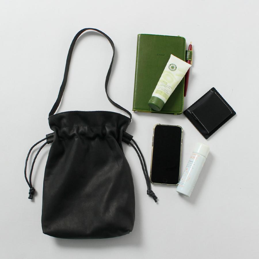 MR.OLIVE（ミスターオリーブ） ドローストリングバッグ インパーマレザー / メンズ 鞄 本革 撥水 ウォッシャブル イージーケア |  | 07