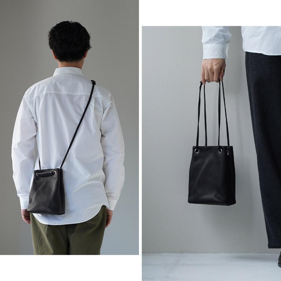 MR.OLIVE（ミスターオリーブ） 2way スモール シリンダー バッグ インパーマレザー / メンズ バッグ 撥水 日本製 ショルダー |  | 09