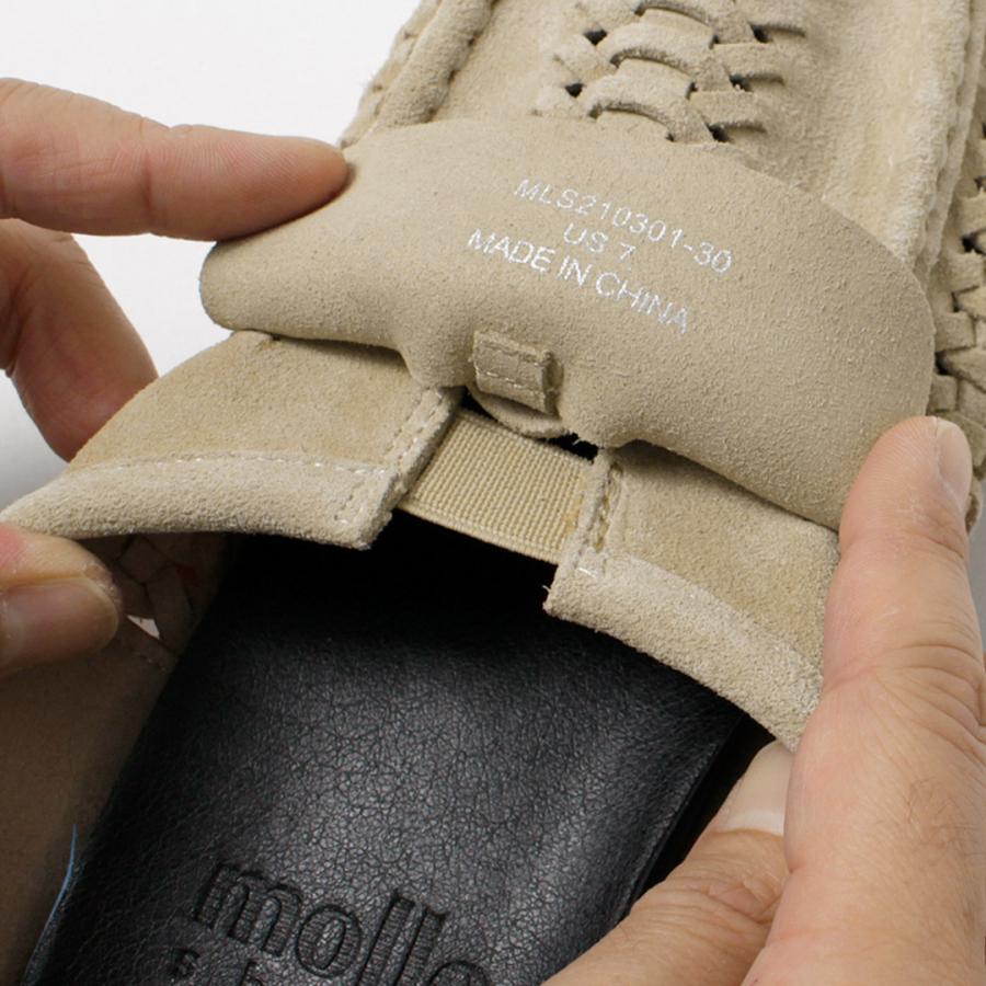 MOLLE SHOES（モールシューズ） NASNGWAM コラボ ピュレペチャ ワラチ サンダル / メンズ スエードレザー 本革 | molle shoes | 14