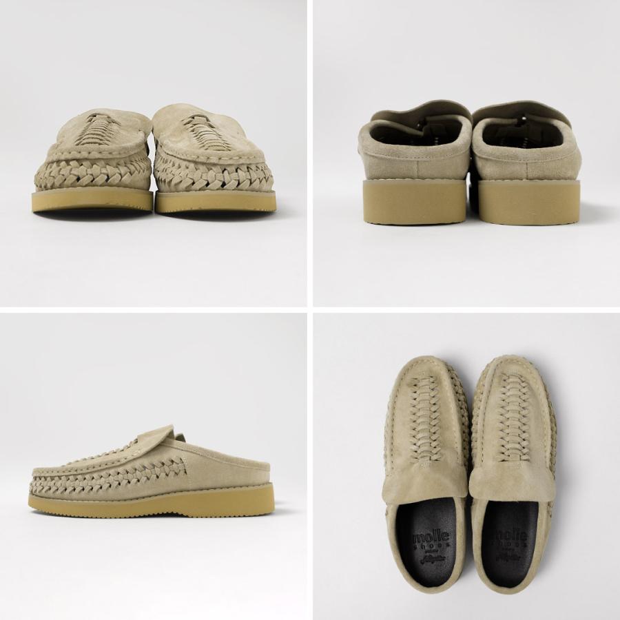MOLLE SHOES（モールシューズ） NASNGWAM コラボ ピュレペチャ ワラチ サンダル / メンズ スエードレザー 本革 | molle shoes | 15