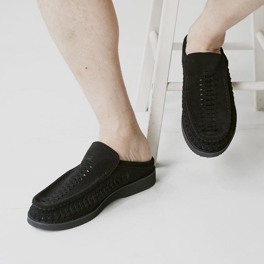 MOLLE SHOES（モールシューズ） NASNGWAM コラボ ピュレペチャ ワラチ サンダル / メンズ スエードレザー 本革 | molle shoes | 08