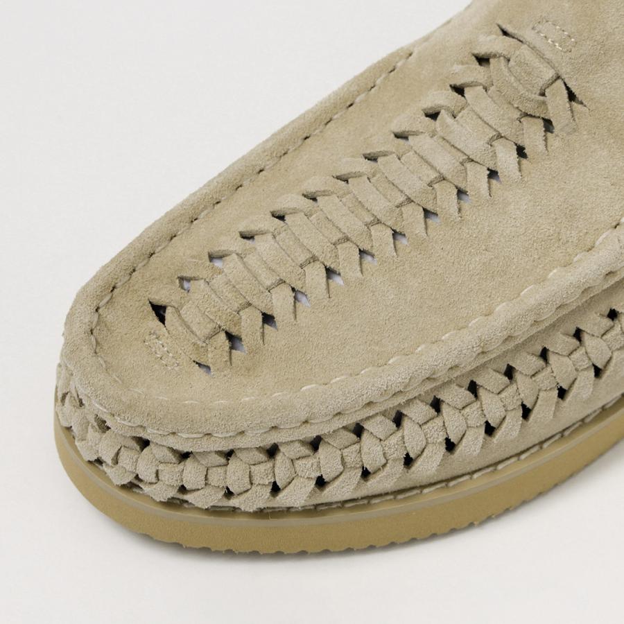 MOLLE SHOES（モールシューズ） NASNGWAM コラボ ピュレペチャ ワラチ サンダル / メンズ スエードレザー 本革 | molle shoes | 09