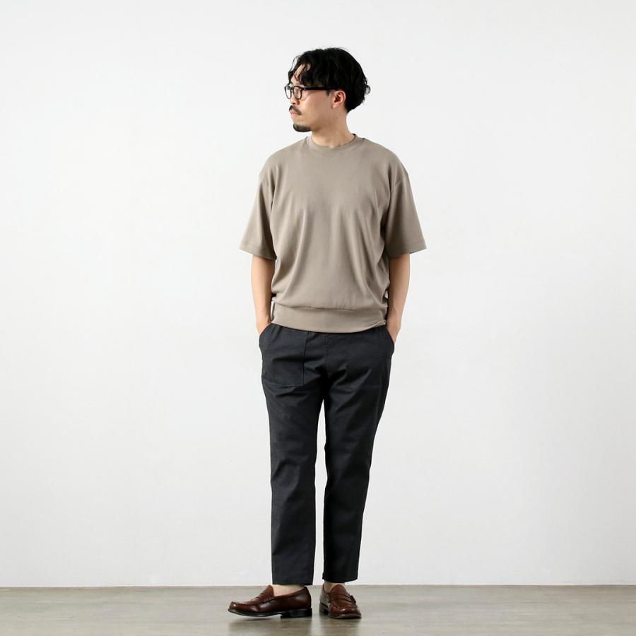 RE MADE IN TOKYO JAPAN（アールイー） ヘンプシャンブレー コンフォートパンツ 日本製 / メンズ イージーパンツ スラックス 麻 | Re made in tokyo japan | 07