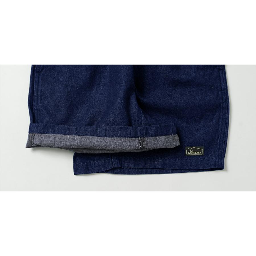 GOHEMP（ゴーヘンプ） ヘンプ ジャムショーツ 7.5ozデニム / メンズ 半パン 短パン 麻 | GOHEMP | 13