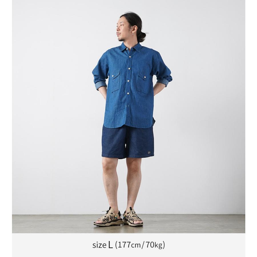 GOHEMP（ゴーヘンプ） ヘンプ ジャムショーツ 7.5ozデニム / メンズ 半パン 短パン 麻 | GOHEMP | 03