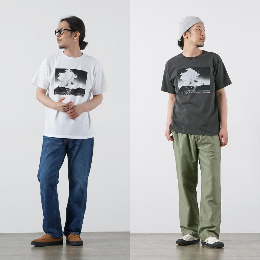 GOOD ON（グッドオン） マウナケア エンジェル Tシャツ 日本製 / メンズ 半袖 プリント ピグメントダイ | GOOD ON | 07