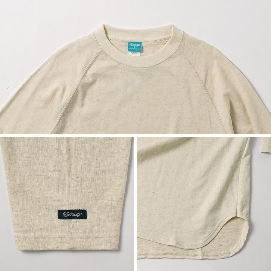TIEASY（ティージー） HDCS ライト ラグラン7分袖 クルーネックTシャツ 日本製 / メンズ | TIEASY | 17