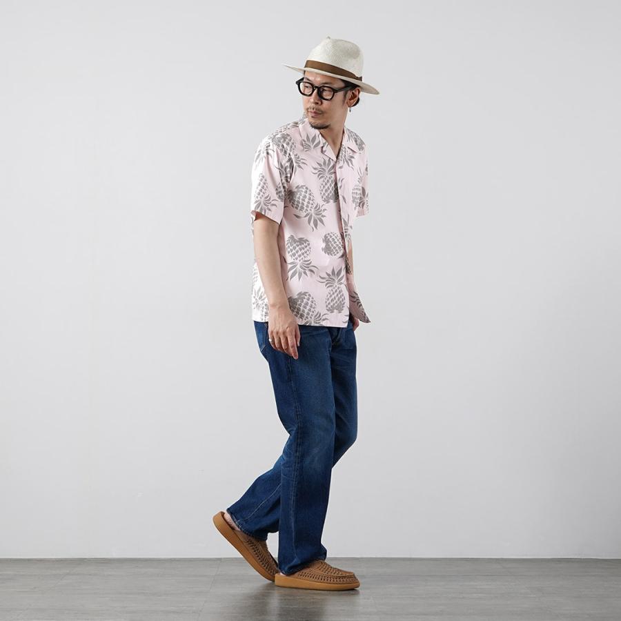DUKE KAHANAMOKU（デューク カハナモク） デュークス・パイナップル アロハシャツ 日本製 / メンズ 半袖 オープンカラー | DUKE KAHANAMOKU | 17