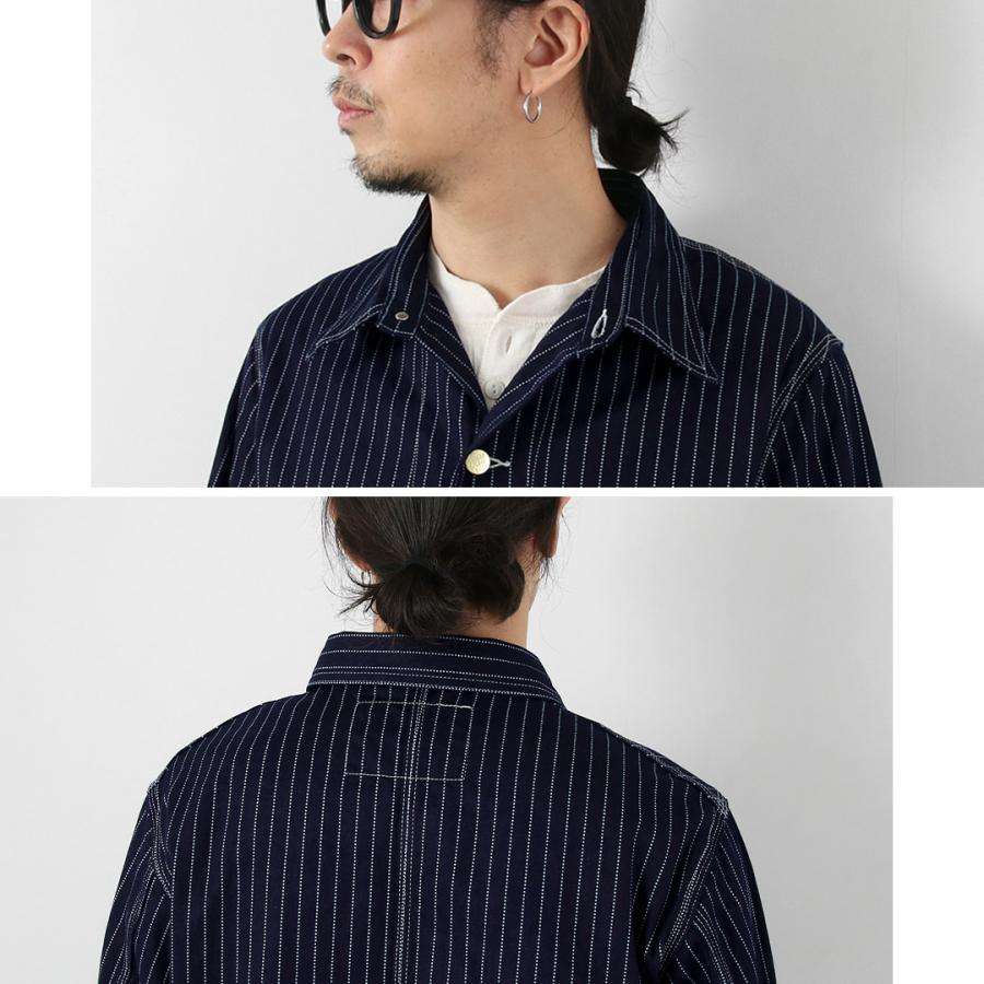 SUGAR CANE（シュガーケーン） 9oz ウォバッシュ ストライプ ワークコート 日本製 / ワーク メンズ アウター | SUGAR CANE | 09