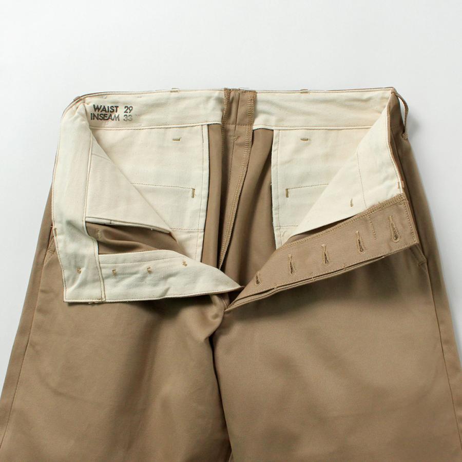 BUZZ RICKSONS（バズリクソンズ） ミリタリーチノ 1945モデル　ノンウォッシュ / パンツ メンズ 日本製 | BUZZ RICKSON'S | 13