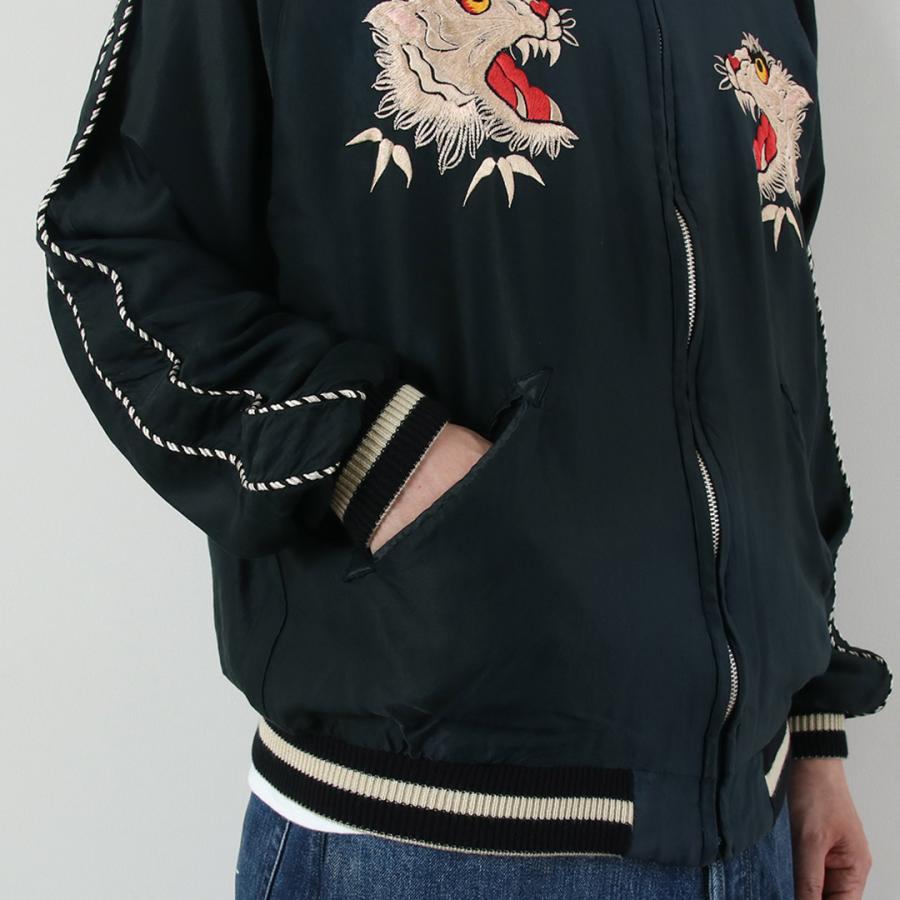 TAILOR TOYO（テーラートーヨー） タイガーヘッド ホットロッド エイジング スカジャン / テーラー東洋 リバーシブル | TAILOR TOYO | 14