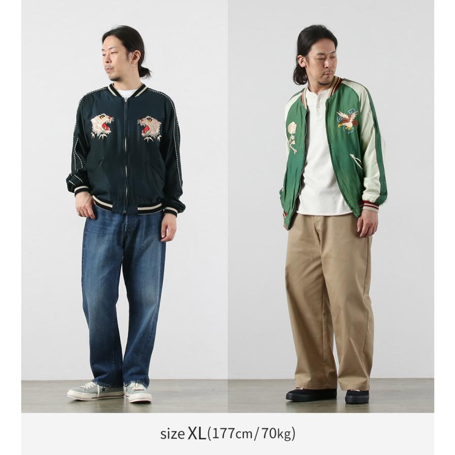 TAILOR TOYO（テーラートーヨー） タイガーヘッド ホットロッド エイジング スカジャン / テーラー東洋 リバーシブル | TAILOR TOYO | 03