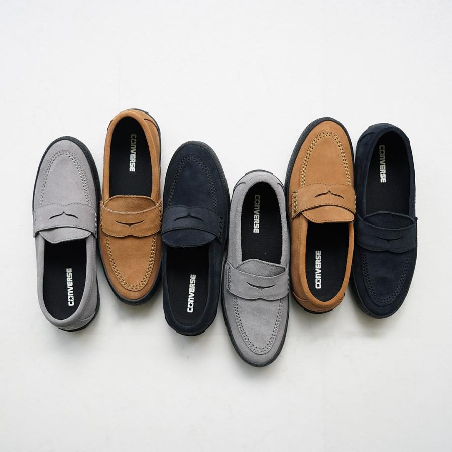 CONVERSE（コンバース） CS ローファー2 SK スニーカー グレー キャメル ブラック / メンズ 本革 LOAFER2 | CONVERSE | 15