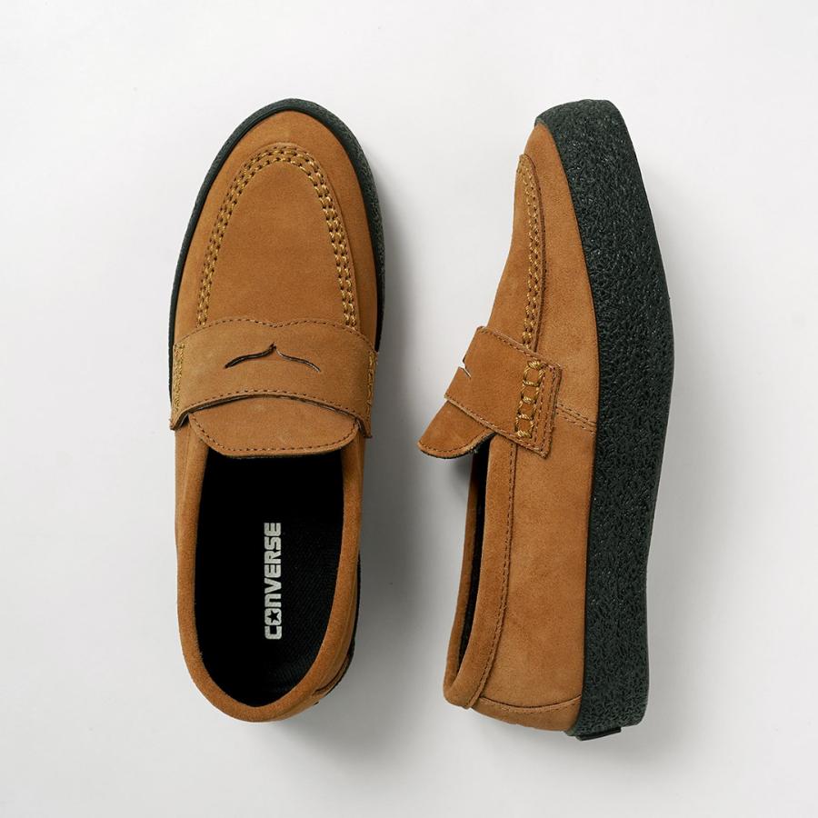 CONVERSE（コンバース） CS ローファー2 SK スニーカー グレー キャメル ブラック / メンズ 本革 LOAFER2 | CONVERSE | 05