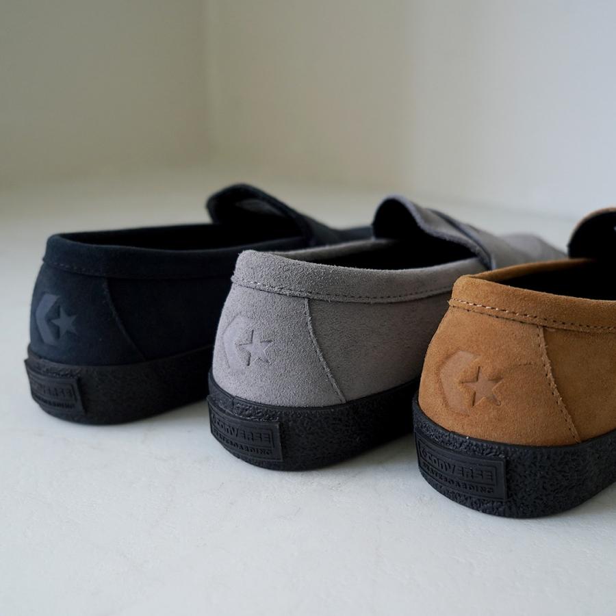 CONVERSE（コンバース） CS ローファー2 SK スニーカー グレー キャメル ブラック / メンズ 本革 LOAFER2 | CONVERSE | 12