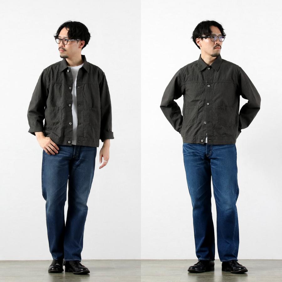 SEUVAS（ソウバス） リネンコットン トラッカージャケット 日本製 / メンズ ライト アウター | SEUVAS | 06