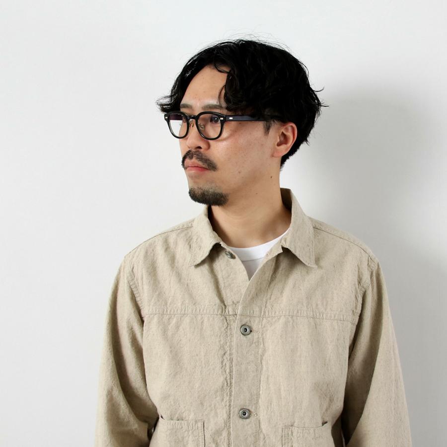 SEUVAS（ソウバス） リネンコットン トラッカージャケット 日本製 / メンズ ライト アウター | SEUVAS | 08