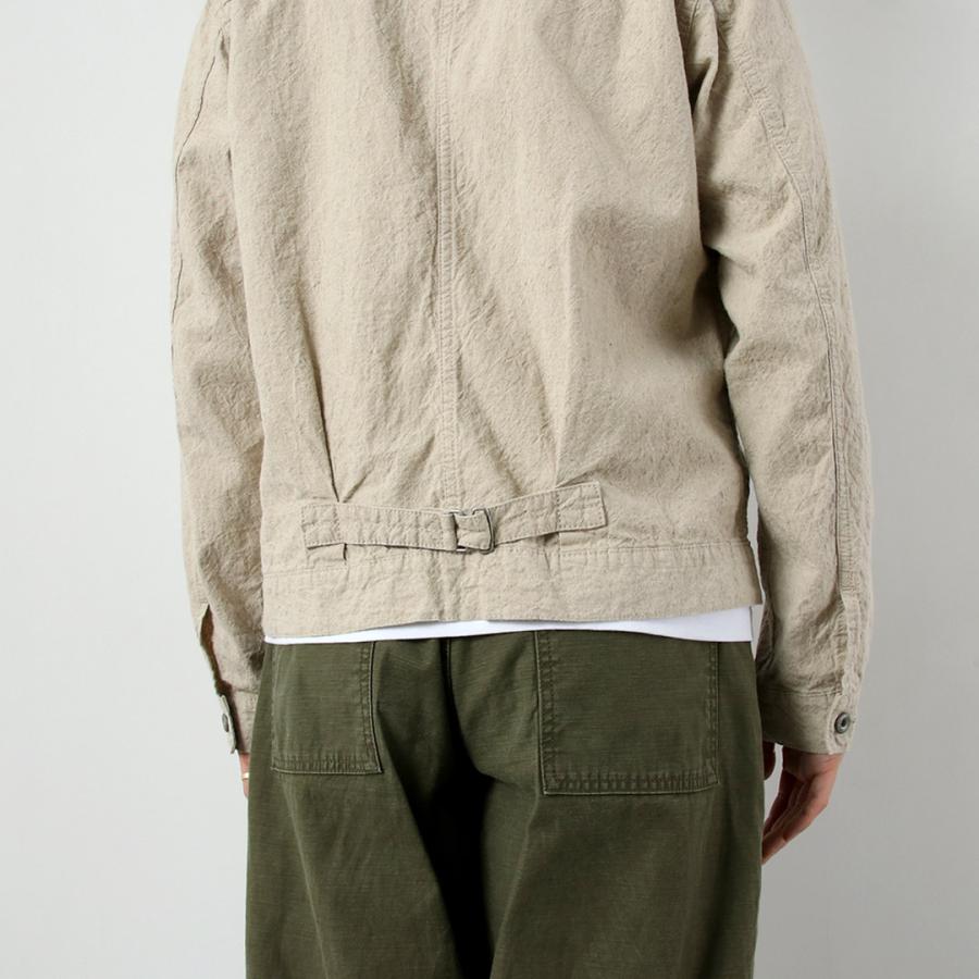 SEUVAS（ソウバス） リネンコットン トラッカージャケット 日本製 / メンズ ライト アウター | SEUVAS | 11