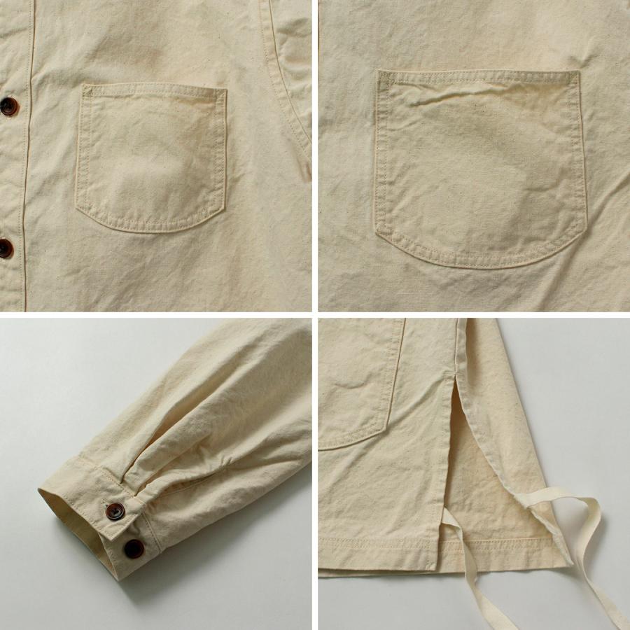 SEUVAS（ソウバス） 8ozキャンバス ウイングカラー シャツジャケット 日本製 / メンズ ライト アウター | SEUVAS | 15
