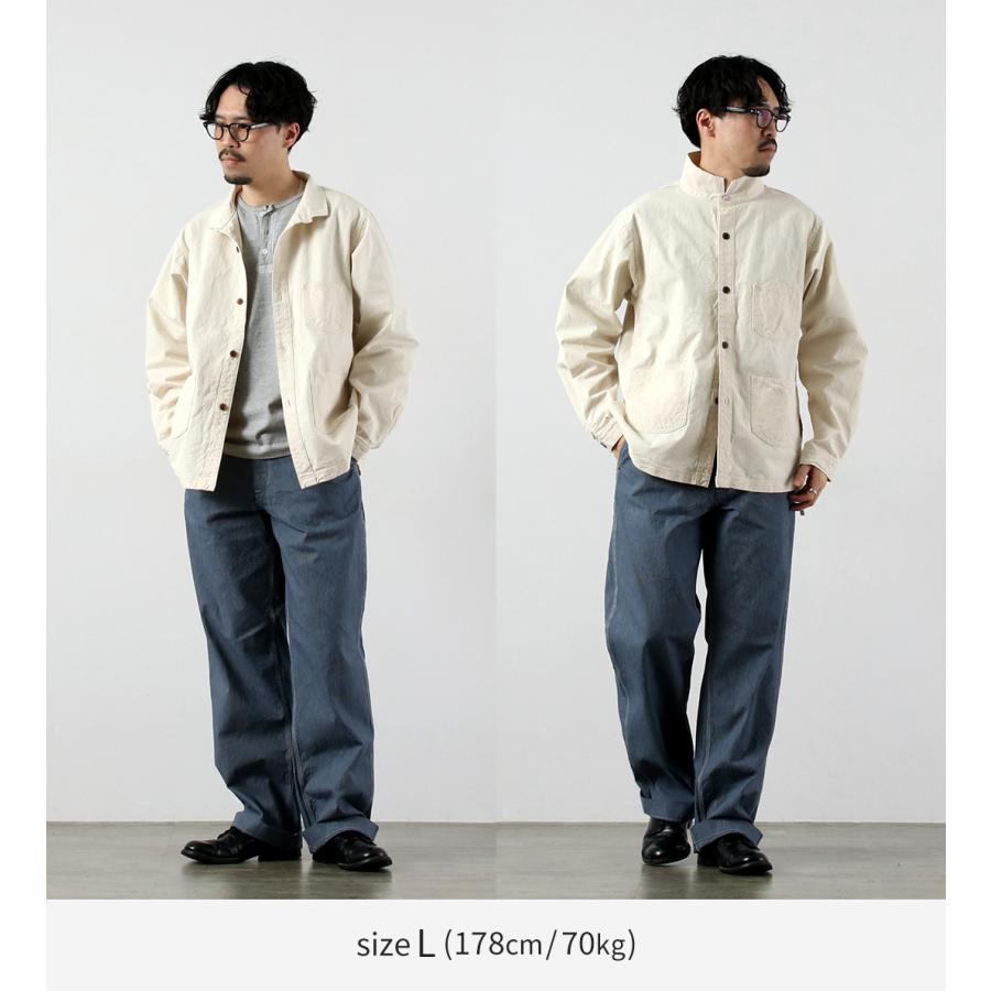 SEUVAS（ソウバス） 8ozキャンバス ウイングカラー シャツジャケット 日本製 / メンズ ライト アウター | SEUVAS | 03