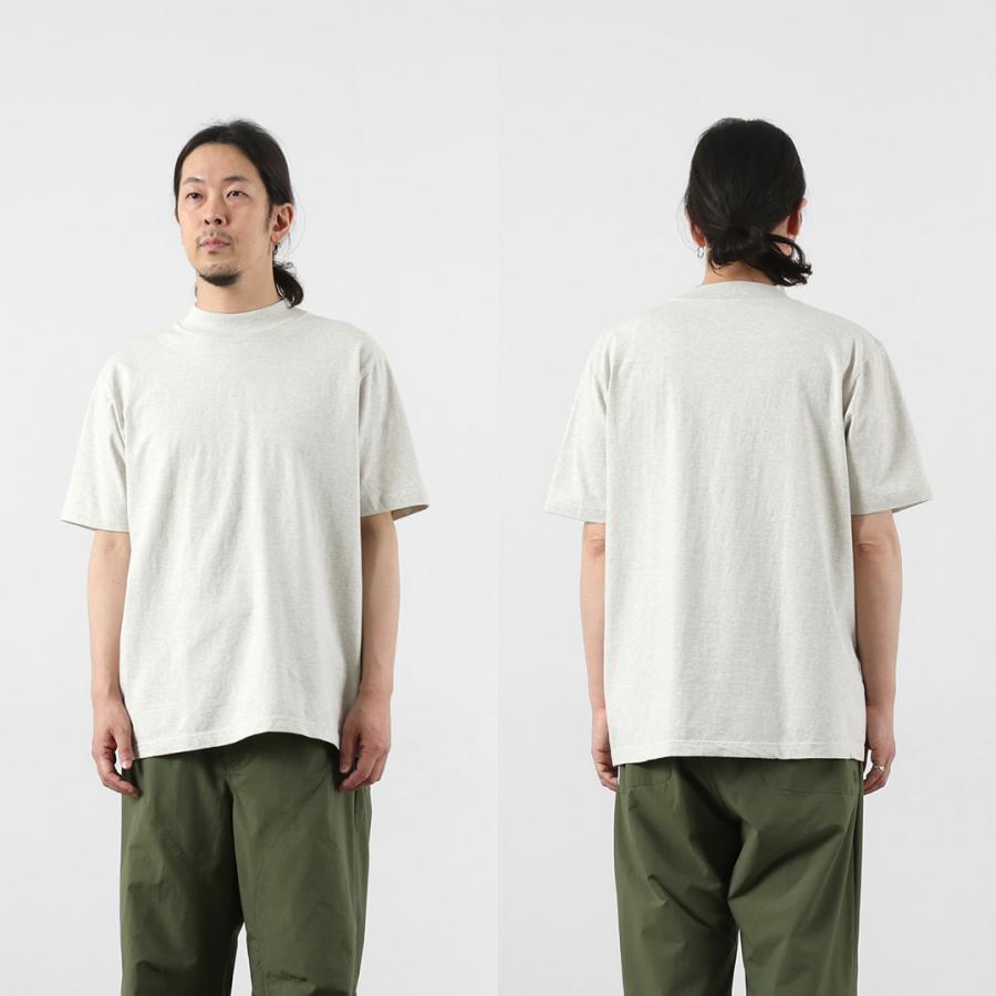 HEALTHKNIT（ヘルスニット） 別注 USコットン ユニバーサル モックネックTシャツ ショートスリーブ / 半袖 メンズ | Healthknit | 14