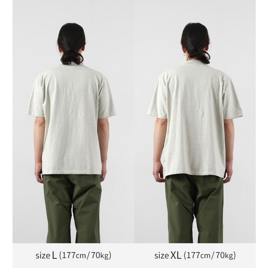 HEALTHKNIT（ヘルスニット） 別注 USコットン ユニバーサル モックネックTシャツ ショートスリーブ / 半袖 メンズ | Healthknit | 16