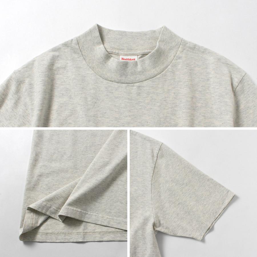 HEALTHKNIT（ヘルスニット） 別注 USコットン ユニバーサル モックネックTシャツ ショートスリーブ / 半袖 メンズ | Healthknit | 17