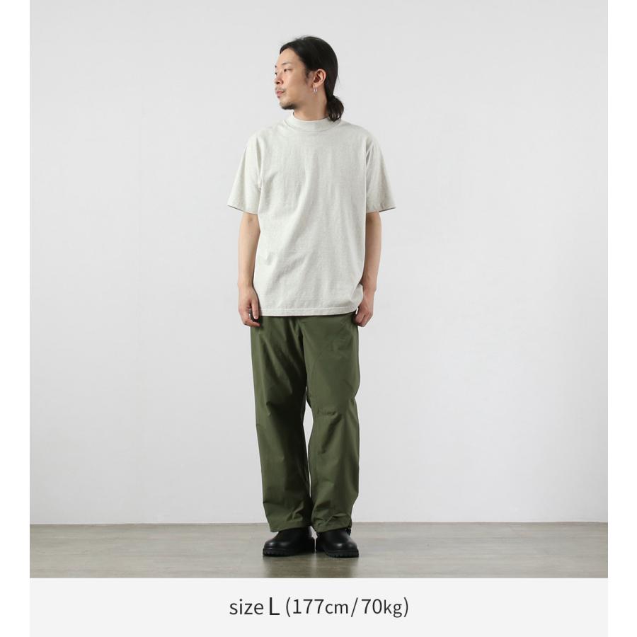 HEALTHKNIT（ヘルスニット） 別注 USコットン ユニバーサル モックネックTシャツ ショートスリーブ / 半袖 メンズ | Healthknit | 06