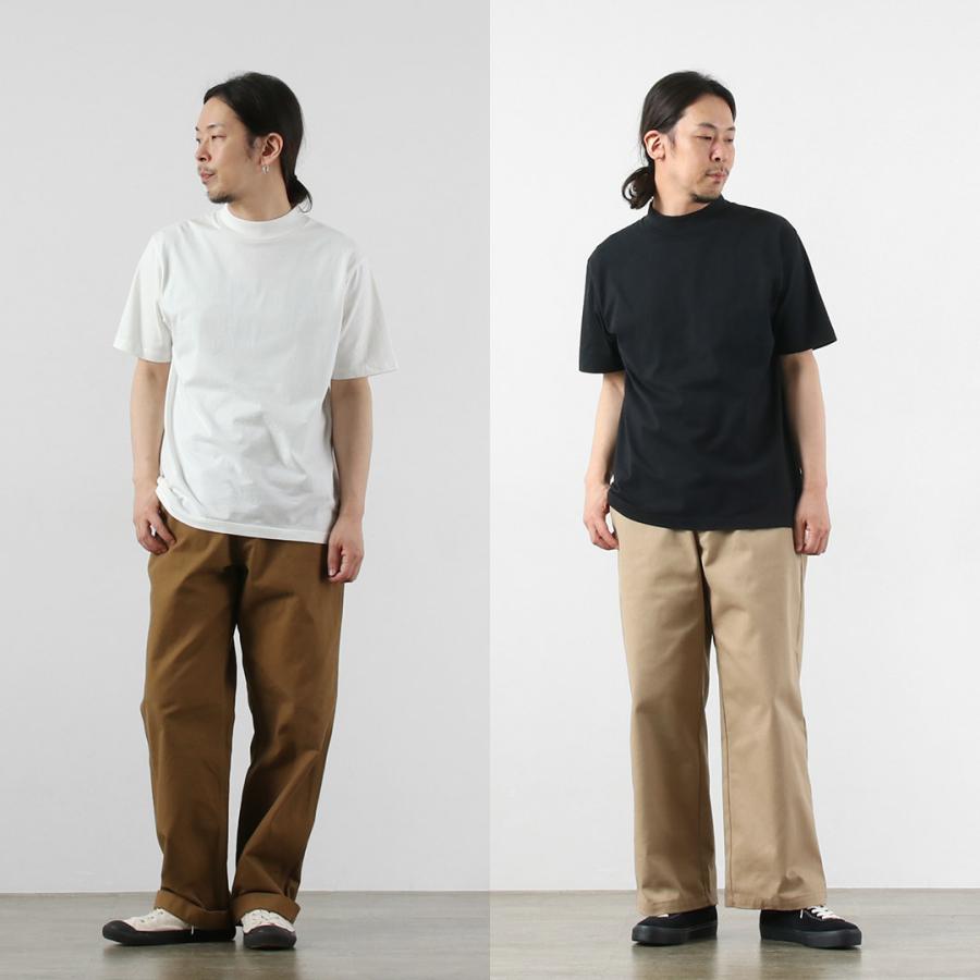 HEALTHKNIT（ヘルスニット） 別注 USコットン ユニバーサル モックネックTシャツ ショートスリーブ / 半袖 メンズ | Healthknit | 07