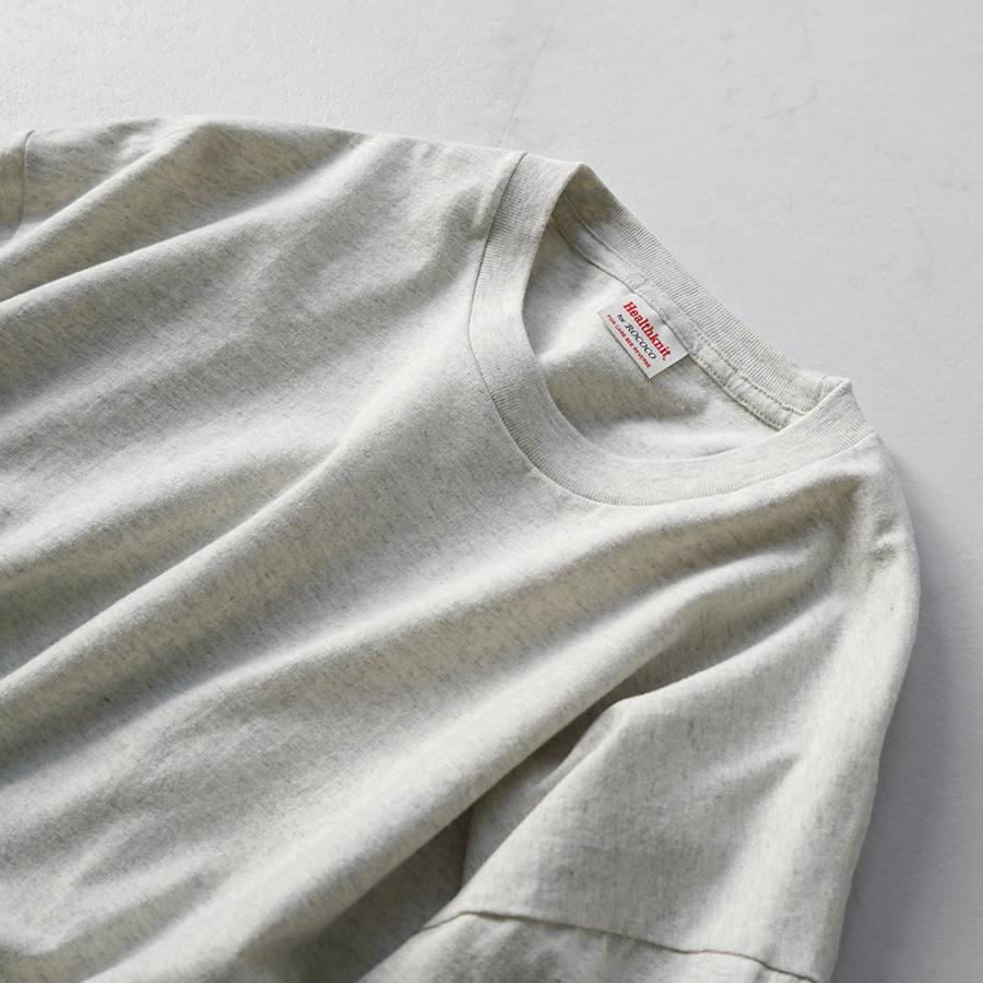 HEALTHKNIT（ヘルスニット） 別注 USコットン ユニバーサル モックネックTシャツ ショートスリーブ / 半袖 メンズ | Healthknit | 10