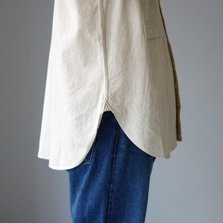 KEMA DESIGNS（ケマデザインズ） コットンリネン ファーマーシャツ / 長袖 メンズ 綿 麻 | kema designs | 13