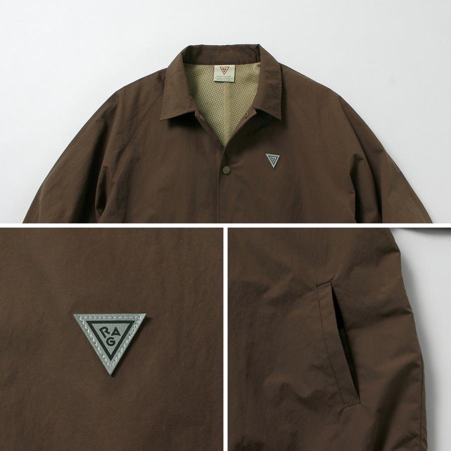 RAG（ラグ） コーチジャケット / メンズ ナイロン 撥水 防風 透湿 日本製 | RAG | 17