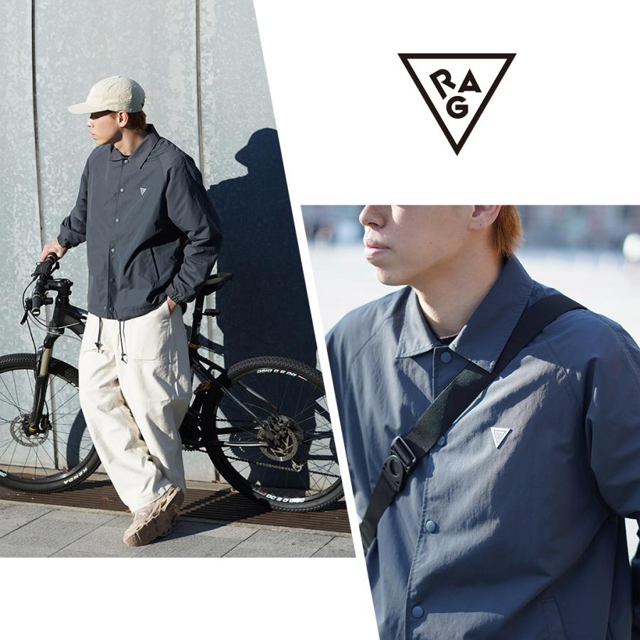 RAG（ラグ） コーチジャケット / メンズ ナイロン 撥水 防風 透湿 日本製 | RAG | 06