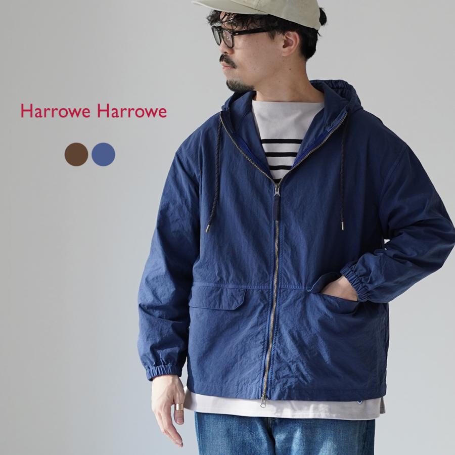 HARROWE HARROWE（ハロウハロウ） マリンパーカー / メンズ 長袖 日本製 ナイロン 製品染め ダブルジップ | ROCOCO