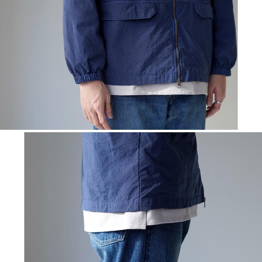 HARROWE HARROWE（ハロウハロウ） マリンパーカー / メンズ 長袖 日本製 ナイロン 製品染め ダブルジップ | ROCOCO | 13