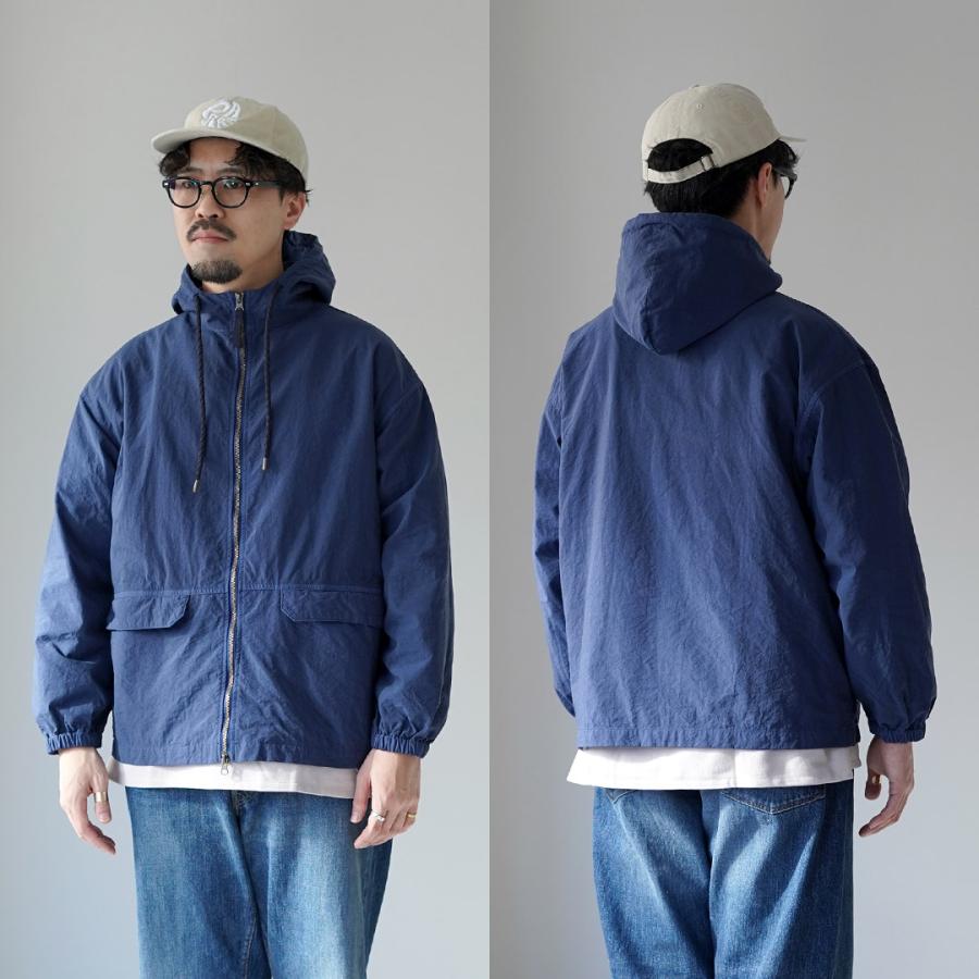 HARROWE HARROWE（ハロウハロウ） マリンパーカー / メンズ 長袖 日本製 ナイロン 製品染め ダブルジップ | ROCOCO | 14
