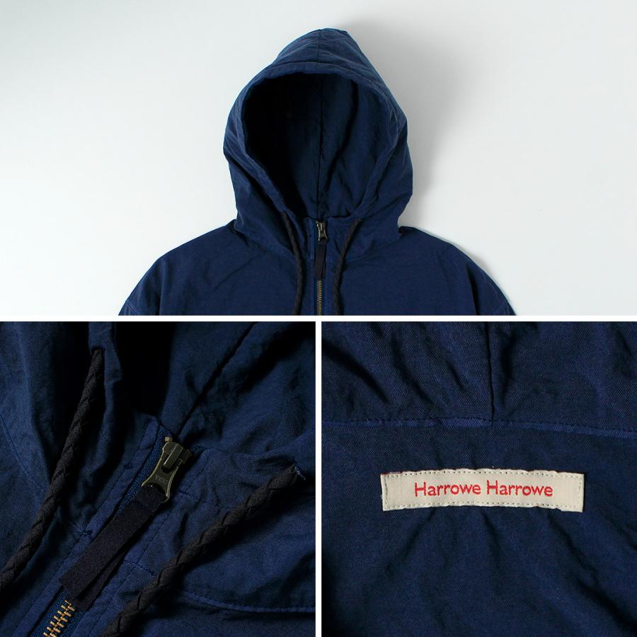 HARROWE HARROWE（ハロウハロウ） マリンパーカー / メンズ 長袖 日本製 ナイロン 製品染め ダブルジップ | ROCOCO | 16