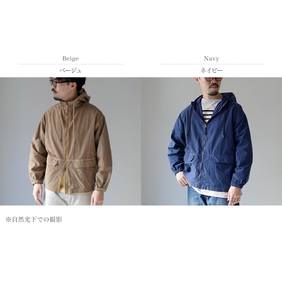 HARROWE HARROWE（ハロウハロウ） マリンパーカー / メンズ 長袖 日本製 ナイロン 製品染め ダブルジップ | ROCOCO | 03