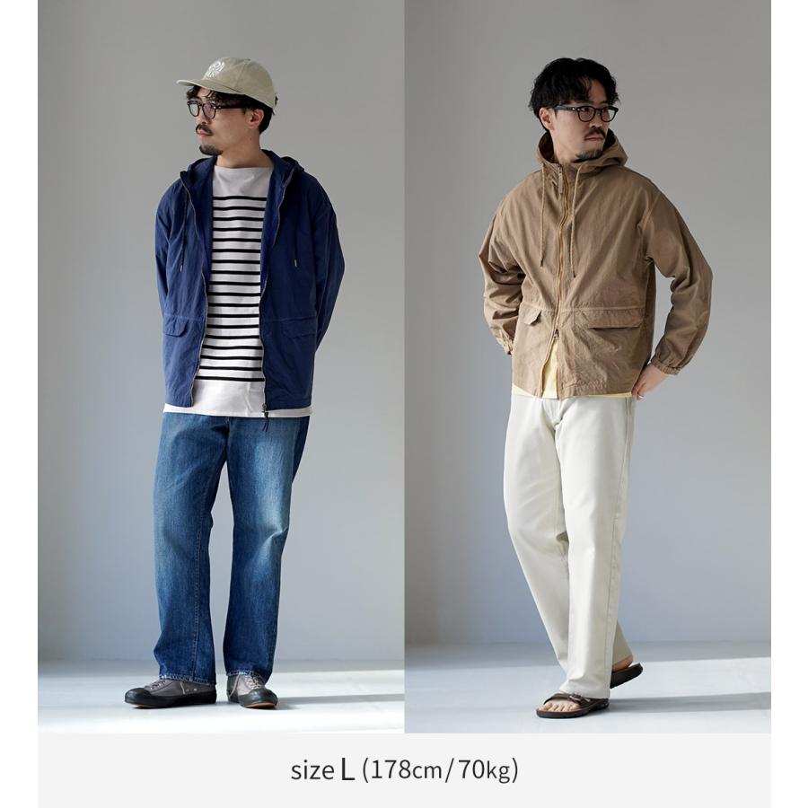 HARROWE HARROWE（ハロウハロウ） マリンパーカー / メンズ 長袖 日本製 ナイロン 製品染め ダブルジップ | ROCOCO | 05